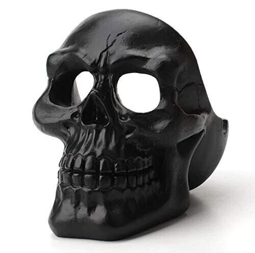 Skull Cigar & Cigrt Ashtray Smoking for Home, Office and Bar Black Pack Of 1 CA