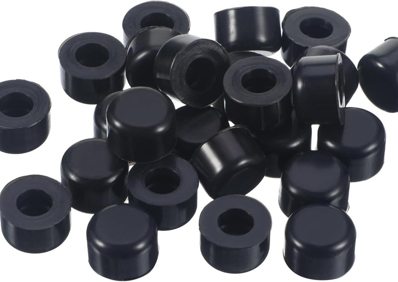 Universal Size 15 Pcs Silicone Door Stop Caps - Stylish Bumpers for Protection gallery