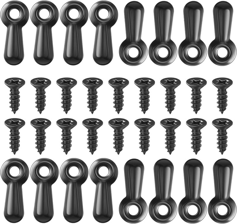 Picture Frame Turn Button Fasteners Set 100 PCS Picture Frame Backing Clips Pho