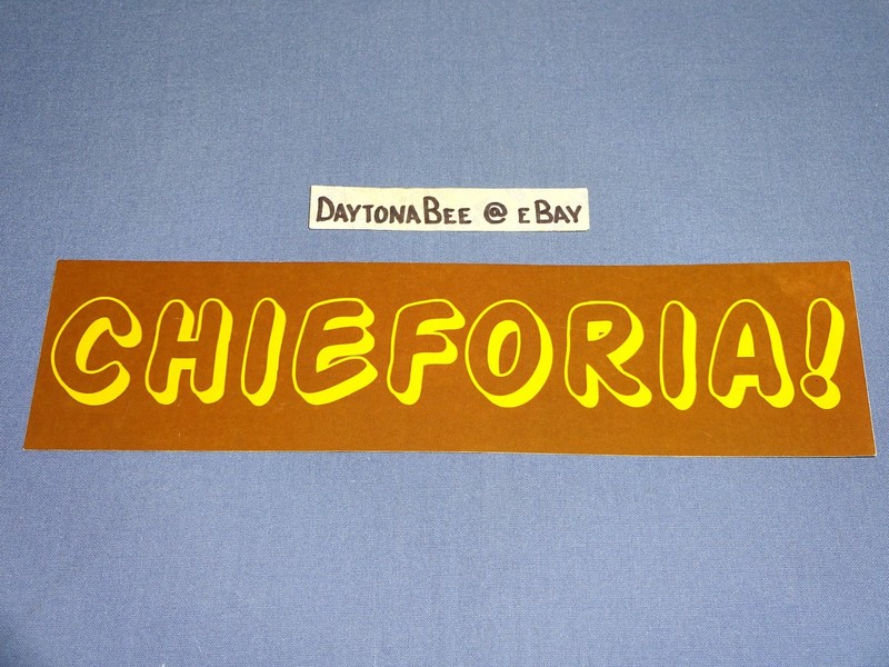 Chieforia (2014) Sticker Ska Band Jacksonville Florida Punk Funk Underbelly 1904