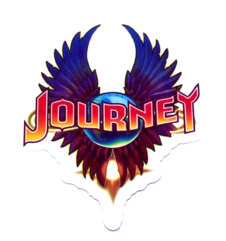 JOURNEY – Logo Cut Sticker Decal Band Music Rock Journey