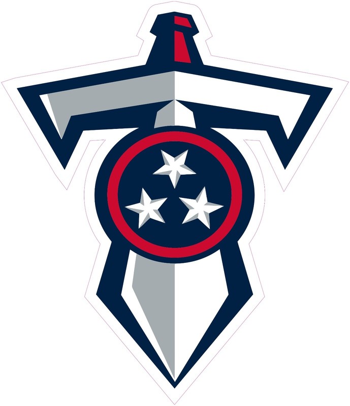 Tennessee Titans Football Vinyl Decal Sticker Car Truck Bumper Tumbler Mug