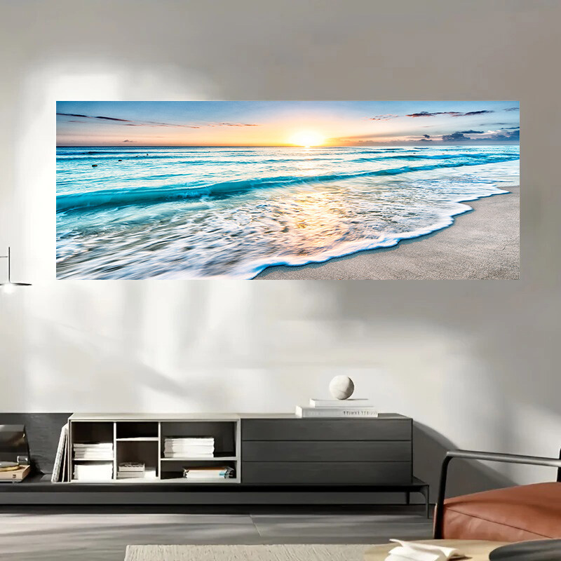 Sea Beach Landscape Posters Prints Canvas Painting Canvas Wall Art Wall Pictures gallery